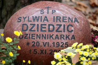 Skromny grób Ireny Dziedzic