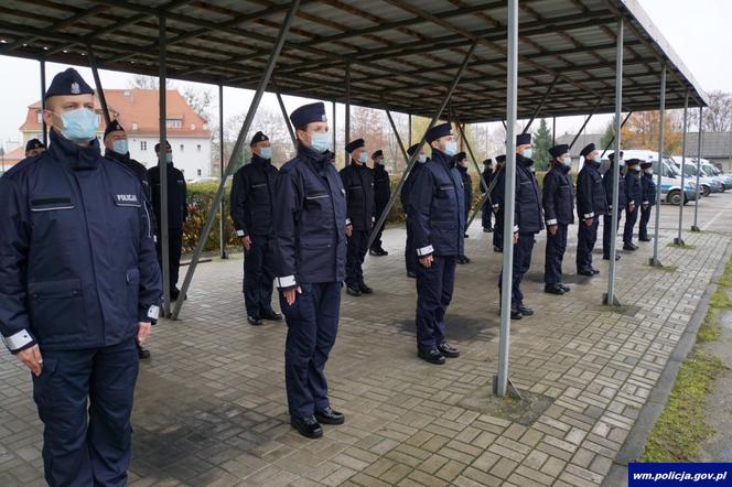 Nowi policjanci na Warmii i Mazurach