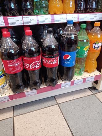Coca Cola na stacji Orlen