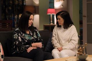 M jak miłość odc. 1806. Krysia (Hanna Mikuć), Kinga (Katarzyna Cichopek)