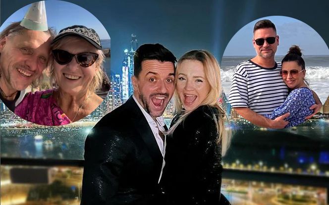 Gwiazdy witały Nowy Rok za granicą