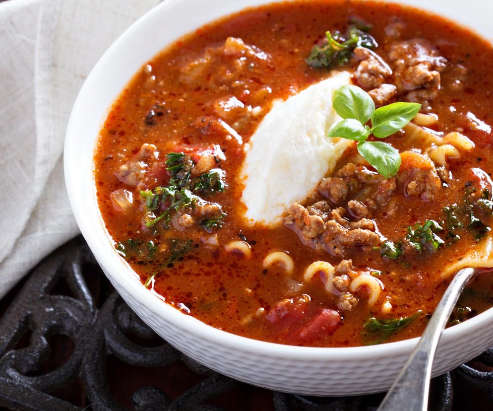 Zupa lazania – włoski klasyk w zaskakującej odsłonie