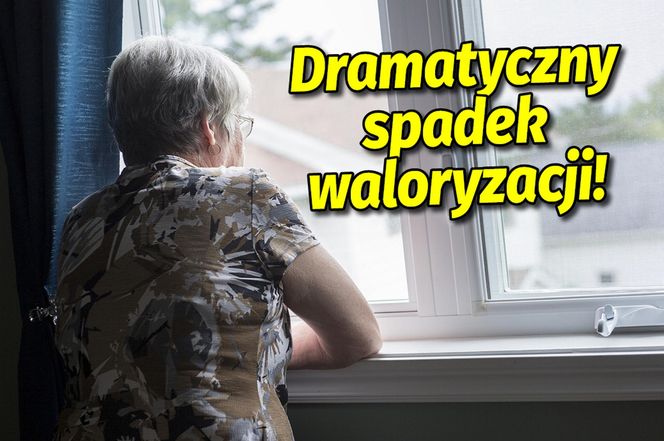 Dramatyczny spadek waloryzacji! 