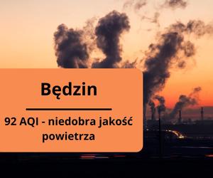 Zanieczyszczenie powietrza w woj. śląskim. Stan w miastach na 25.10.2023 r.