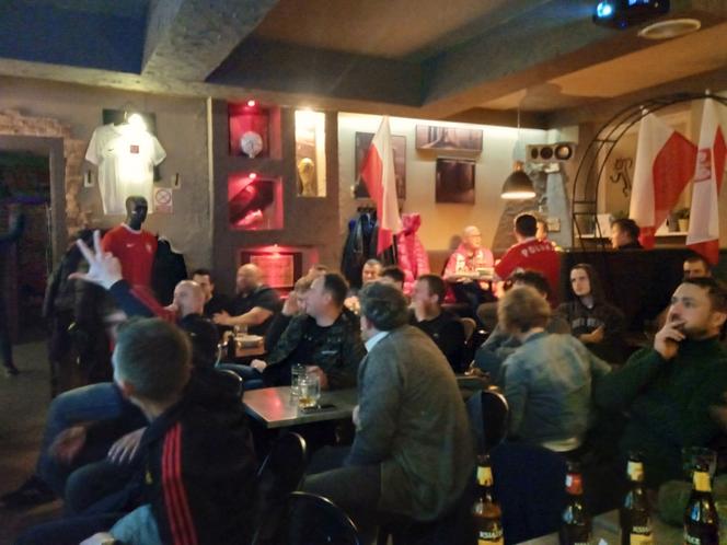 Mecz Polska-Francja oglądany w Poznaniu