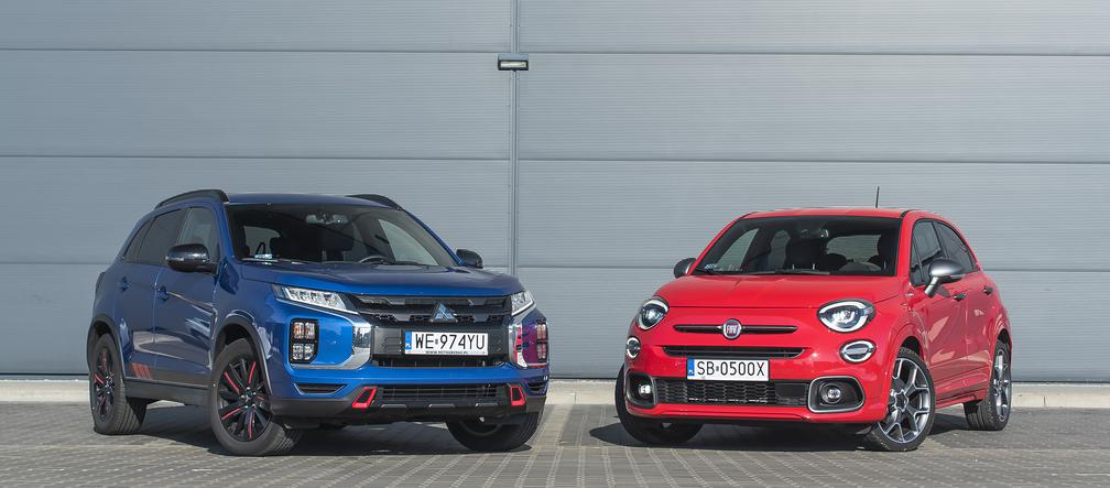 Fiat 500X Sport 1.3 150 KM FireFly vs. Mitsubishi ASX Insport 2.0 150 KM Mivec