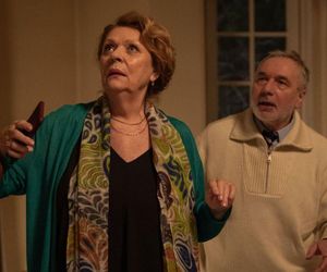 	Barwy szczęścia odc. 3163. Józefina Rawiczowa (Elżbieta Jarosik), Andrzej Zastoja-Modelski (Leon Charewicz)