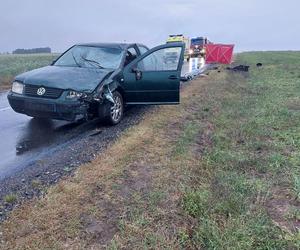 Tragiczny wypadek w Cieni Pierwszej. Nie żyje kierująca skuterem 