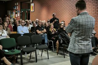 Spotkanie prezydenta z mieszkańcami Zatorza