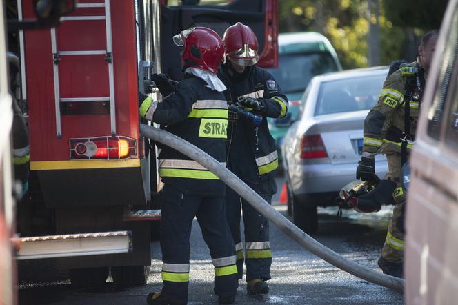 Śląskie: Tragiczny pożar działkowej altanki. Nie żyje jedna osoba
