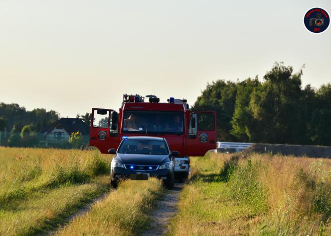 Katastrofa samolotu pod Pruszkowem. Awionetka spadla na dach