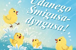 Kartki na Śmigus-dyngus. Obrazki na poniedziałek wielkanocny