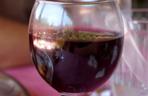 Wino alkohol kieliszek butelka