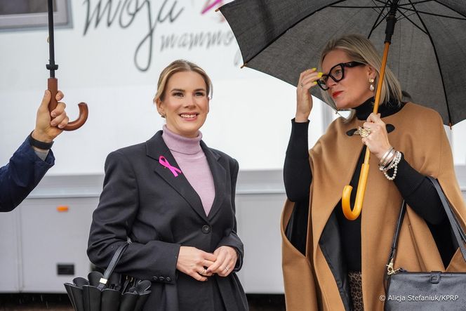 Jesienne stylizacje pierwszych dam