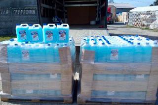 Ponad tysiąc litrów  mydła antybakteryjnego z Gminy Lipowa! Środek higieniczny trafił między innymi  do Szpitala Powiatowego w Żywcu