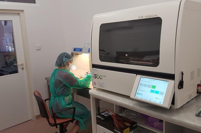 Nowoczesny sprzęt do badań PCR