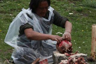 Niebiański pogrzeb w Tybecie
