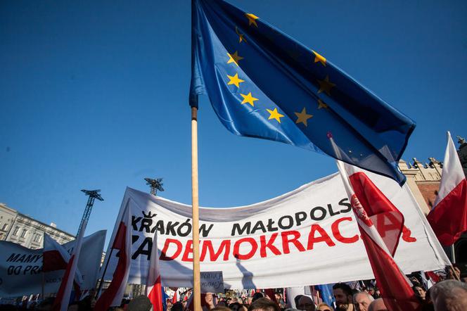 Manifestacja KOD - Kraków