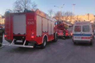 Zawaliła się ściana budynku na rogu Sienkiewicza/Tuwima