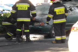Gorzów: Pożar samochodu na osiedlu Staszica [GALERIA]