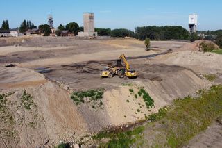 Rekultywacja hałdy w Rudzie Śląskiej. Mieszkańców czekają trudne miesiące z dymem i pyłem