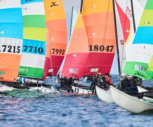 Szczecineccy żeglarze w czołówce Hobie Cat 14