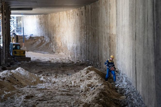 Tarcza Krystyna powoli kończy pracę