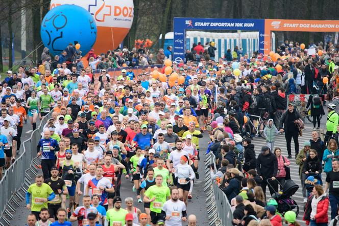 DOZ Maraton Łódzki 2023 przebiegł przez miasto