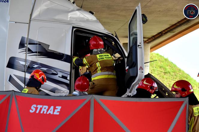 Makabryczny wypadek na S8. Kierowca ciężarówki nie żyje