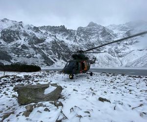 Wojskowy Sokół w Tatrach. Ratownicy TOPR ze wsparciem z Powidza
