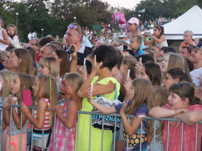 Koncert Margaret w parku koło Areny w Poznaniu