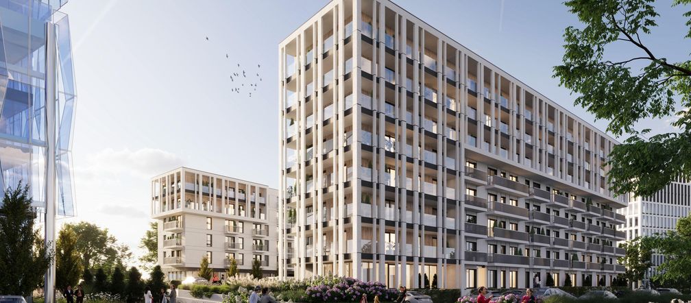 Apartamenty Grundmanna w Katowicach. W I etapie powstaną 2 budynki i 241 apartamentów