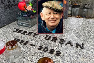 Grób Jerzego Urbana. To na nim położyli!