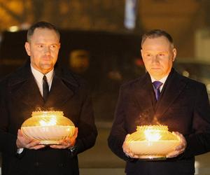 Prezydent oddał hołd ofiarom stanu wojennego. Wspominał górników i Popiełuszkę