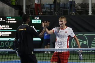 19-latek bohaterem reprezentacji Polski w Pucharze Davisa! Wcześniej Hubert Hurkacz zrobił swoje