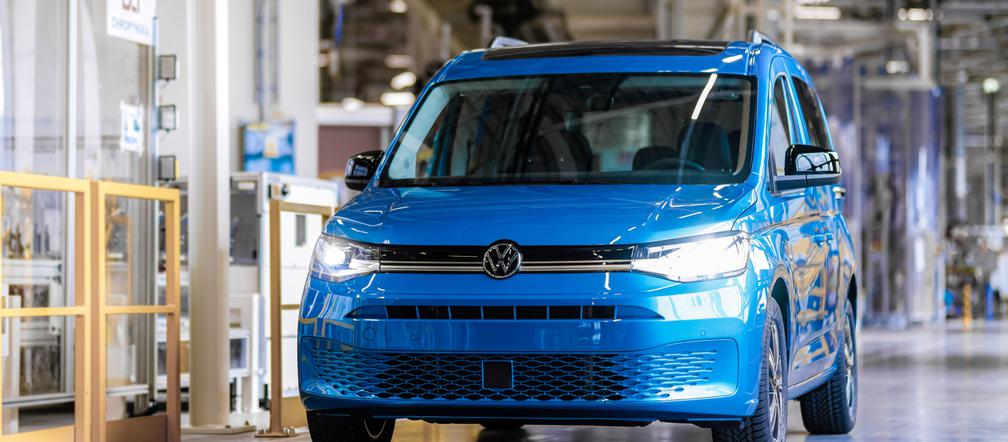 Volkswagen Caddy piątej generacji z zakładów Volkswagen Poznań