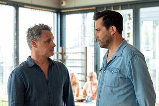 	Barwy szczęścia odc. 3125. Lekarz Karol Czubak (Jan Wieczorkowski), Damian (Michał Lesień-Głowacki)