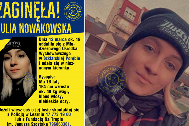 zaginęła