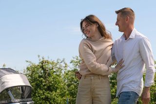 M jak miłość odc. 1881. Franka (Dominika Kachlik), Paweł (Rafał Mroczek)