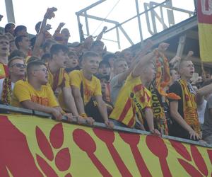 Korona Kielce - Cracovia. Zdjęcia kibiców podczas meczu. 10 sierpnia 2024