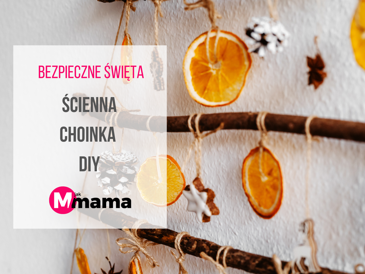 Choinka ścienna DIY: bezpieczna wersja drzewka dla dzieci 