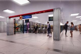 stacje linii M1 Plac Konstytucji i Muranów