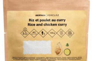 Trekking ryż z kurczakiem curry bez glutenu ze względu na wykrycie tlenku etylenu