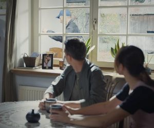 M jak miłość odc. 1847. Jakub Karski (Krzysztof Kwiatkowski), Martyna (Magdalena Turczeniewicz), technik (Karol Kopiec)