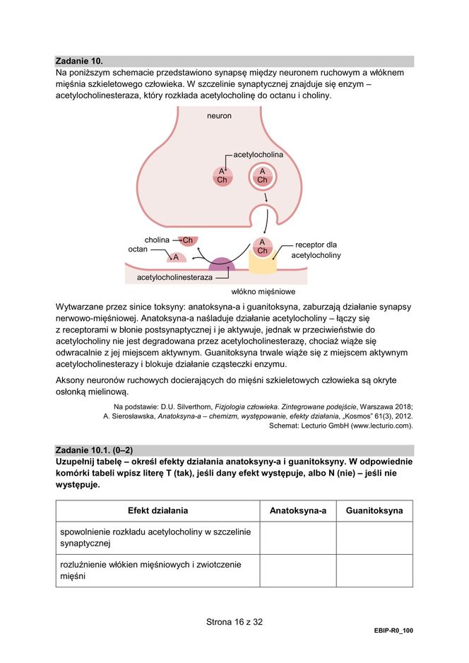 Matura 2025 - biologia