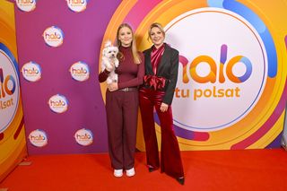 Magdalena Narożna z córką