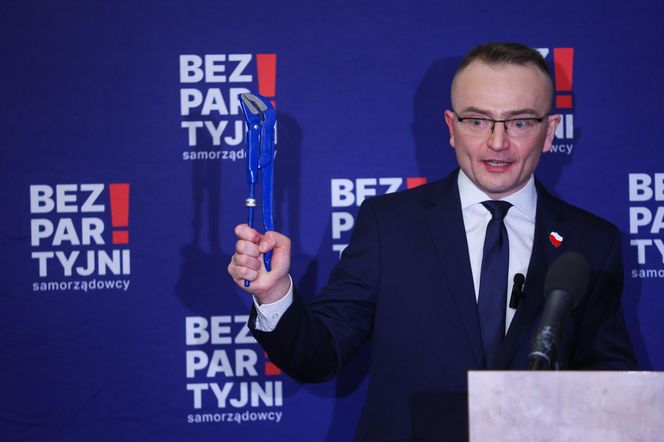 Marek Woch na konwencji Ogólnopolskiej Federacji "Bezpartyjni i Samorządowcy"