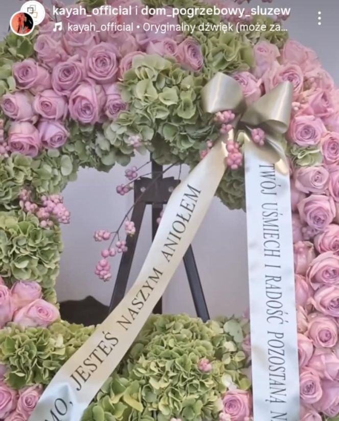 Kayah pożegnała mamę