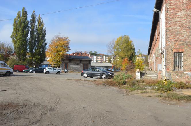 Pozostałości dawnego dworca kolejowego Bhf. Pommerensdorf na Pomorzanach