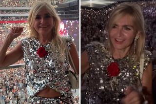 Monika Olejnik jak nastolatka szalała na koncercie Taylor Swift. Dziennikarka cała w cekinach! [ZOBACZ]